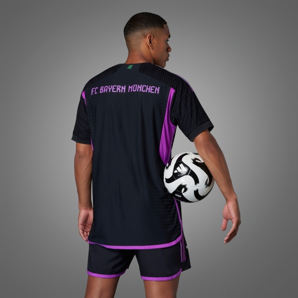 Nero Maglia Away Authentic 23/24 FC Bayern München