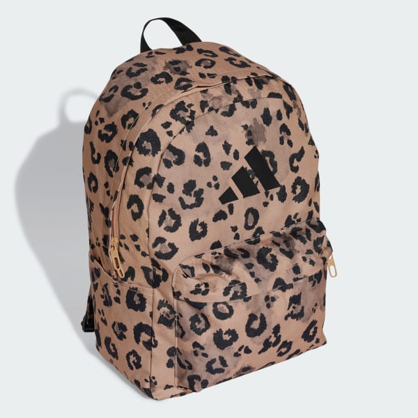 Multicores Mochila Clássica com Estampado Animal
