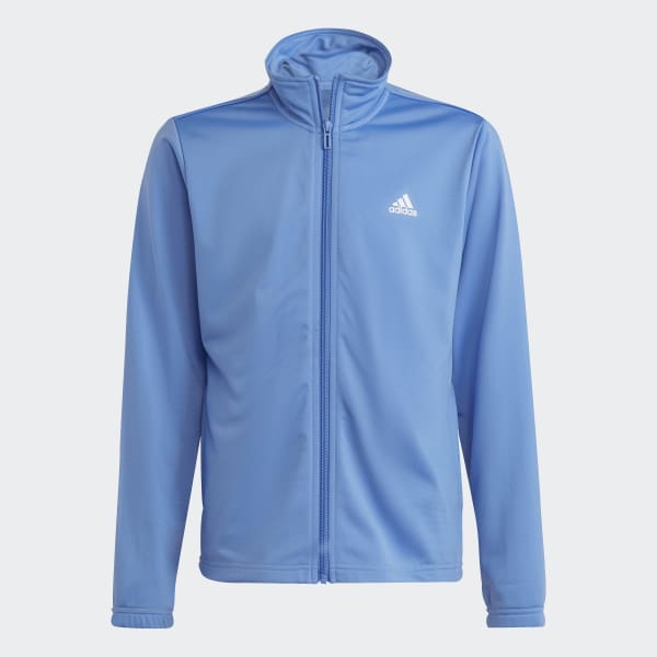 Light blue adidas tracksuit top