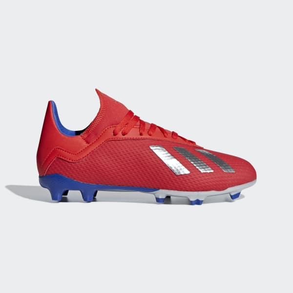 Zapatos de Fútbol X 18.3 Terreno Firme (UNISEX) - Rojo adidas | adidas Chile
