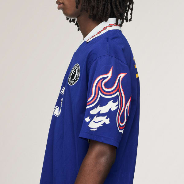 アディダス SSL フレイム ジャージ BAPE® - ブルー | アディダス ジャパン