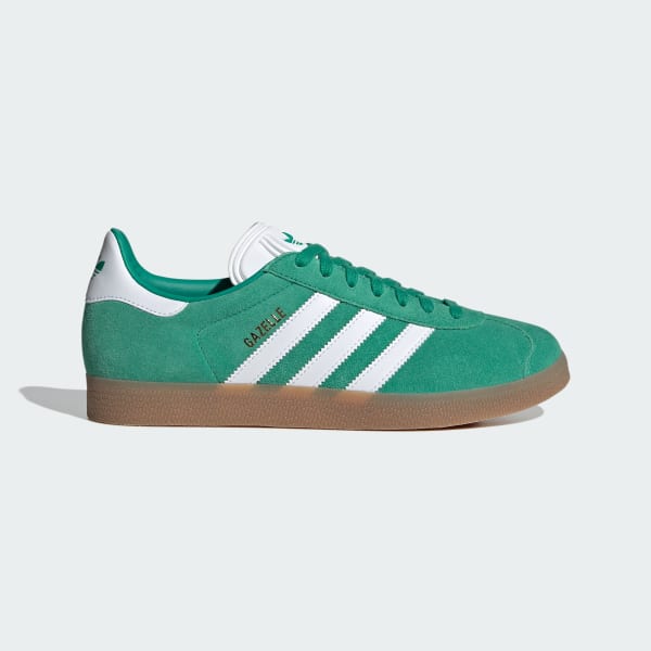 สีเขียว รองเท้า adidas Gazelle