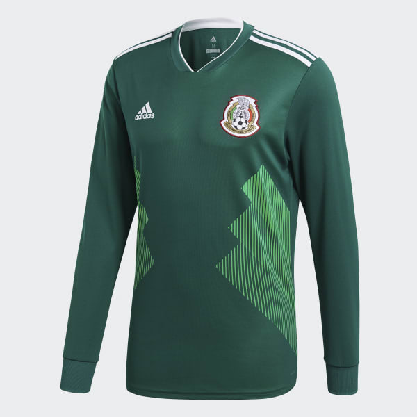 adidas Jersey Oficial Selección de México Manga Larga Local 2018