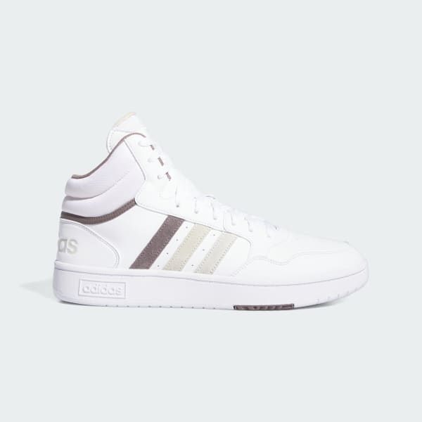 Blanco Zapatillas Hoops 3.0 Mid Classic Vintage