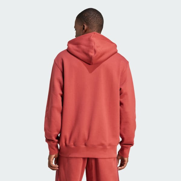 Red Adicolor Outline Trefoil Hoodie