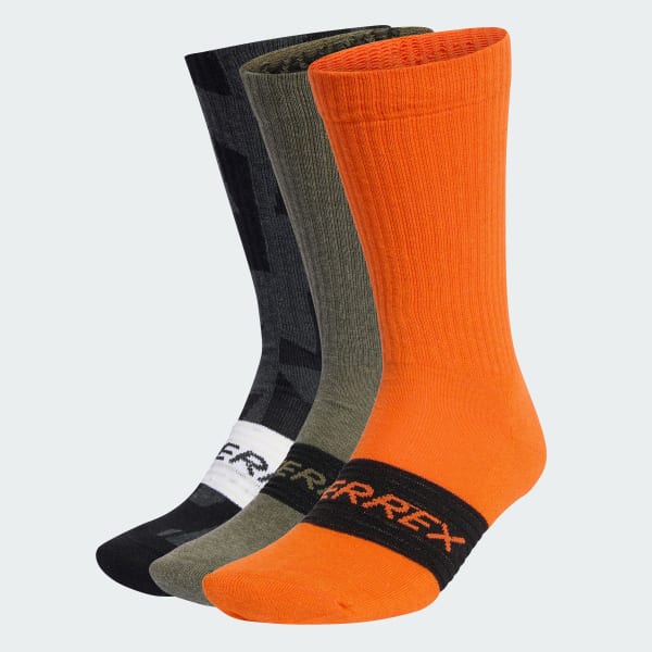 Green Terrex Multi 3 Pack Socks
