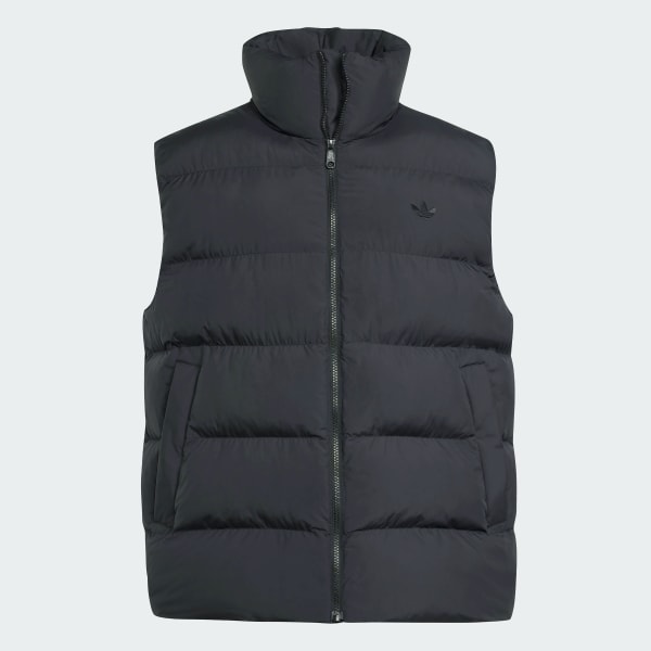 Sort Tonal Puffer vest