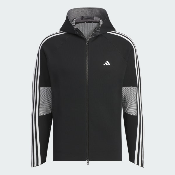 Black 프라임니트 후드 재킷