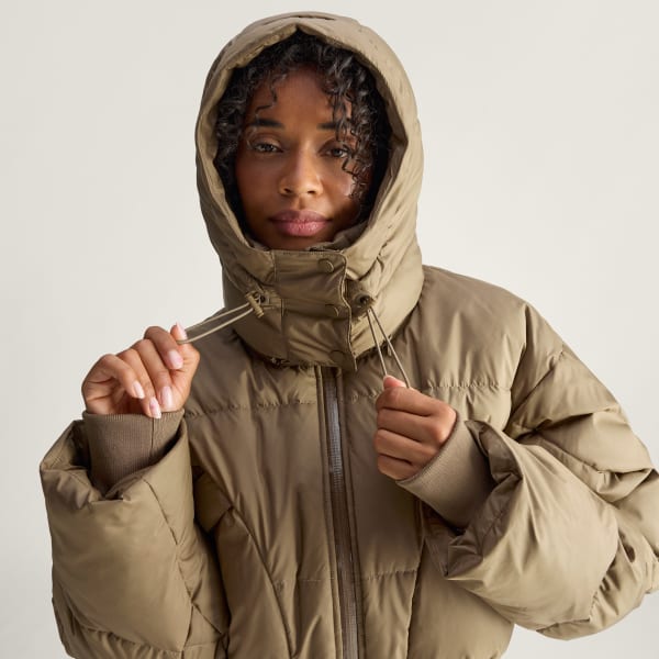 Adidas By Stella McCartney Cropped Padded Winter Jacket
