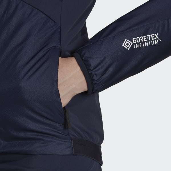Niebieski Terrex Skyclimb Gore Hybrid Insulation Ski Touring Jacket A8877