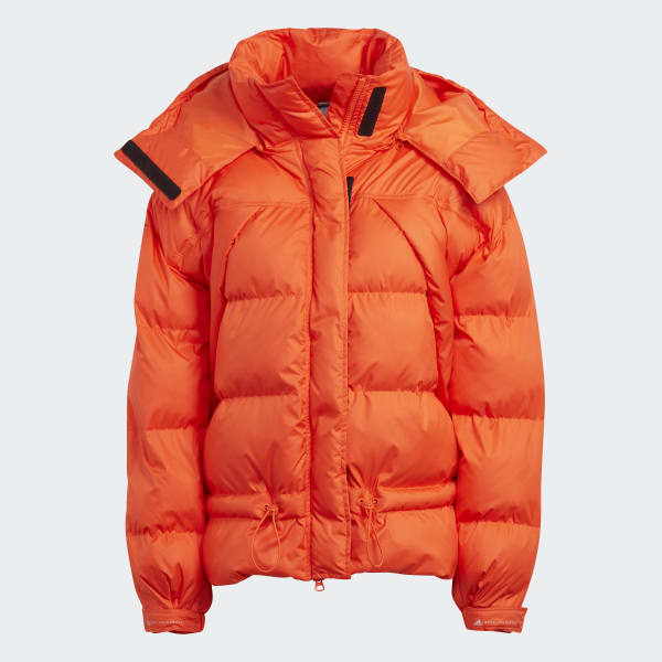 Naranja Chaqueta acolchada adidas by Stella McCartney Mid-Length Winter UG014