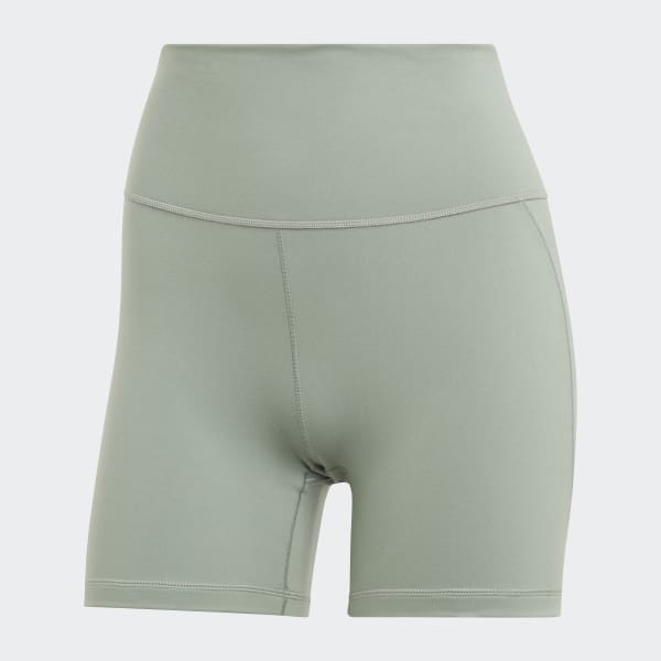 ADIDAS YOGA STUDIO 5 INCH SHORTS - HS9937