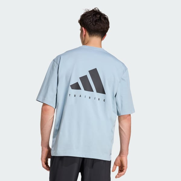 adidas PrimeLift Workout Oversize Tee - Green | Free Shipping with