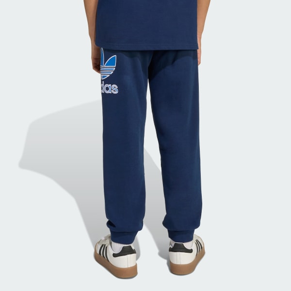 Blau Big Logo Execution Oversized Kids Jogginghose