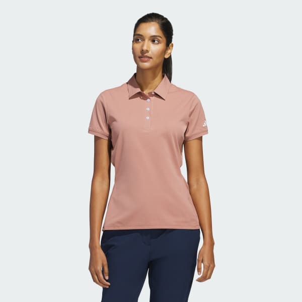 Pink Ultimate365 Tour Twistknit Polo Shirt