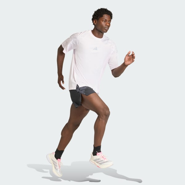 ブラック アディゼロ 東京ランニング ジェルポケットショーツ / SAKURA PACK