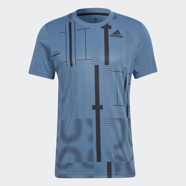 Blauw Club Tennis Graphic T-shirt QD852