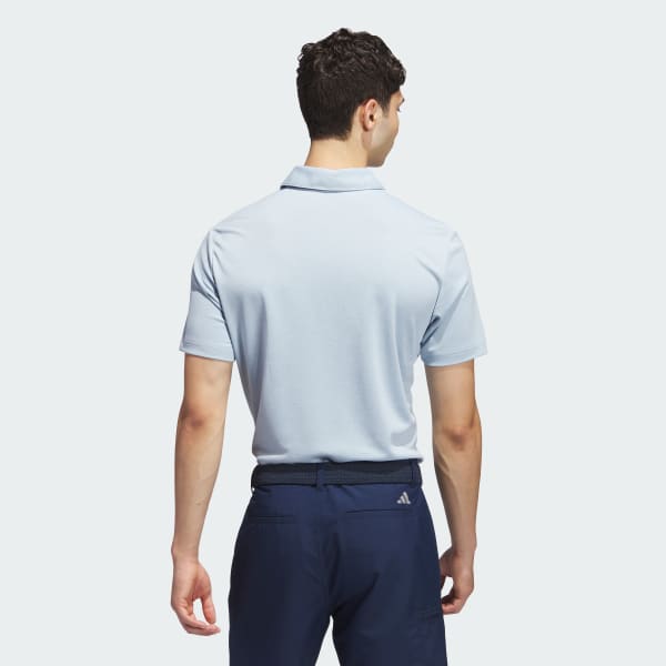 Adidas men's drive heather colorblock golf polo new arrivals