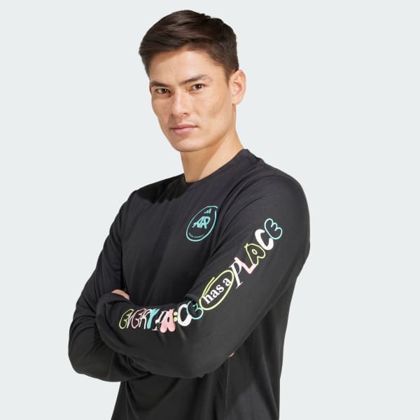 Adidas runners shirt hot sale