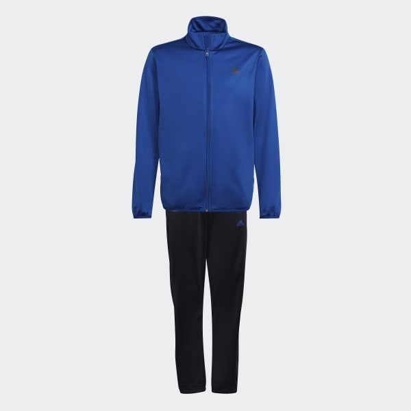 Buzo adidas originals azul completo hotsell