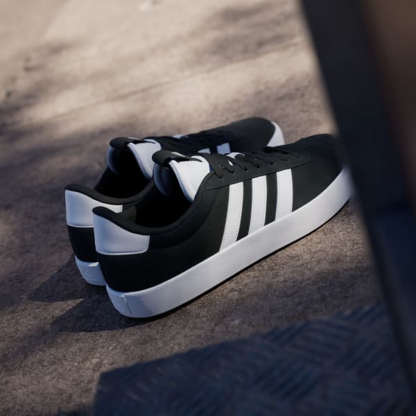 Adidas VL Court 3.0 Sneaker Men s Black White Size 12 Sneakers