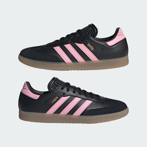 【adidas】SAMBA INTER MIAMI IH8157 23㎝ adidas SAMBA INTER MIAMI CORE BLACK/LIGHT PINK/GUM（アディダス
