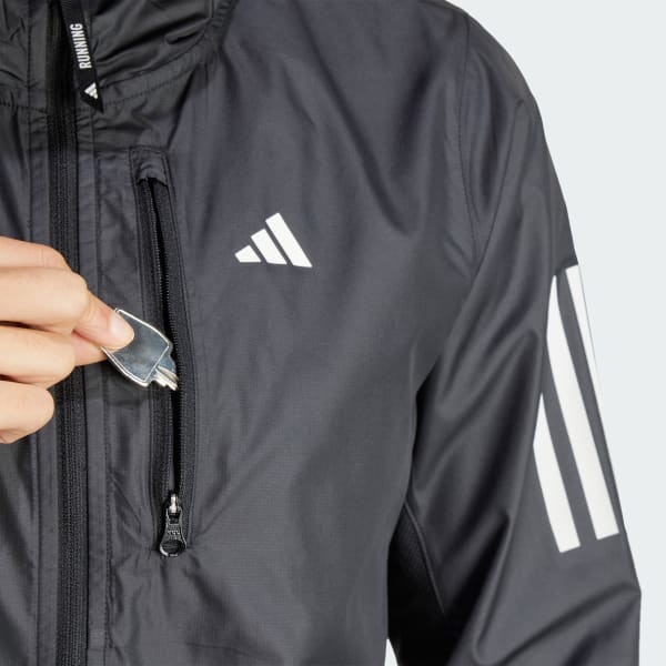 Adidas own the run jacket men's hot sale