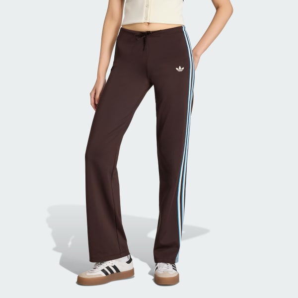 Brown SLOUCHY STRAIGHT LEG PANTS