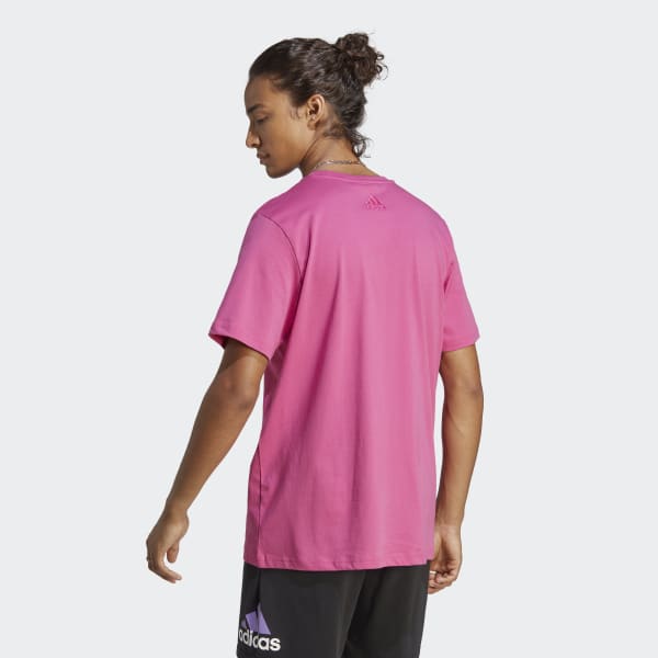 adidas Essentials Single Tee US | Logo Lifestyle Jersey adidas | Big - Men\'s Pink