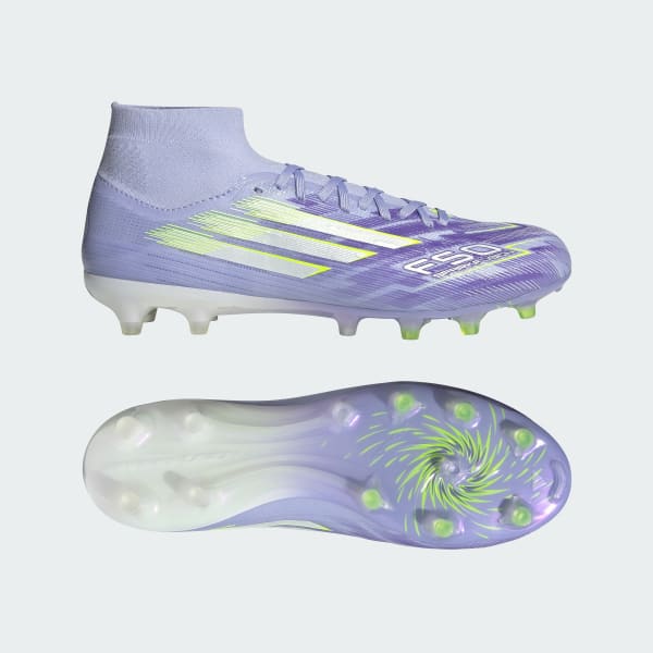 Viola Scarpe da calcio F50 Sparkfusion Pro per terreno compatto/erba artificiale