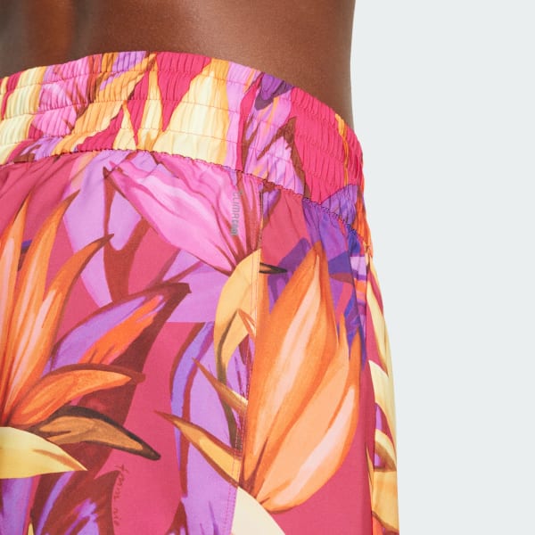 adidas x FARM Rio Pacer Shorts - Pink | Free Shipping with adidas x FARM Rio Pacer Shorts - Pink | Free Shipping with