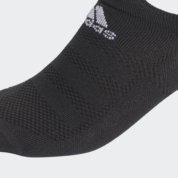 Black Alphaskin Ultralight No-Show Socks ECG34