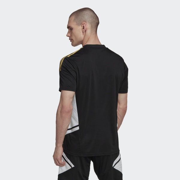 Schwarz Juventus Turin Condivo 22 Trainingstrikot
