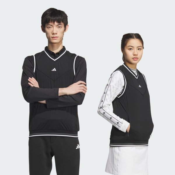 Black 우븐 스트레치 베스트(남녀 혼용)