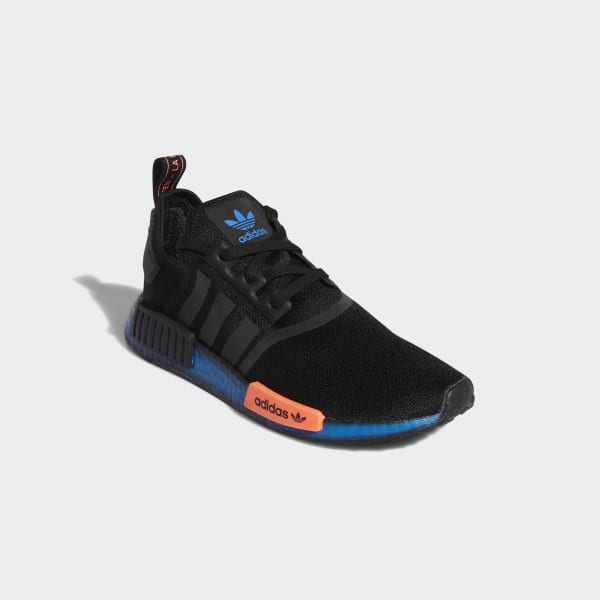 NMD R1 Black and Blue Shoes | adidas US