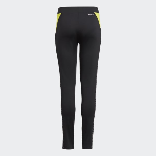 Black adidas Designed To Move Leopard Tights