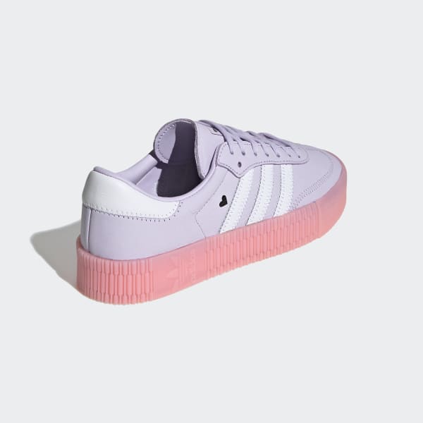 adidas sambarose purple tint