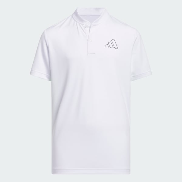 White HEAT.RDY Sport Collar Polo Shirt Kids