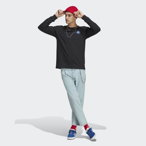 Zwart Wander Hour Longsleeve EKL09