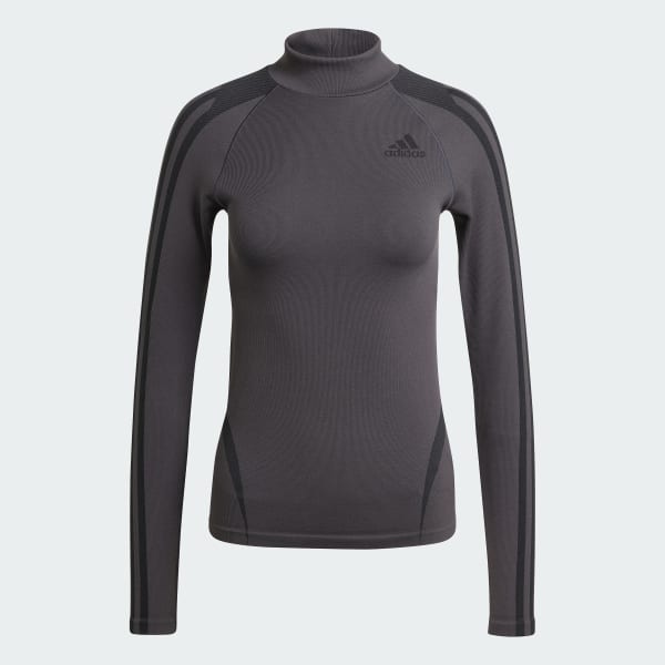 Svart Long Sleeve T-Shirt