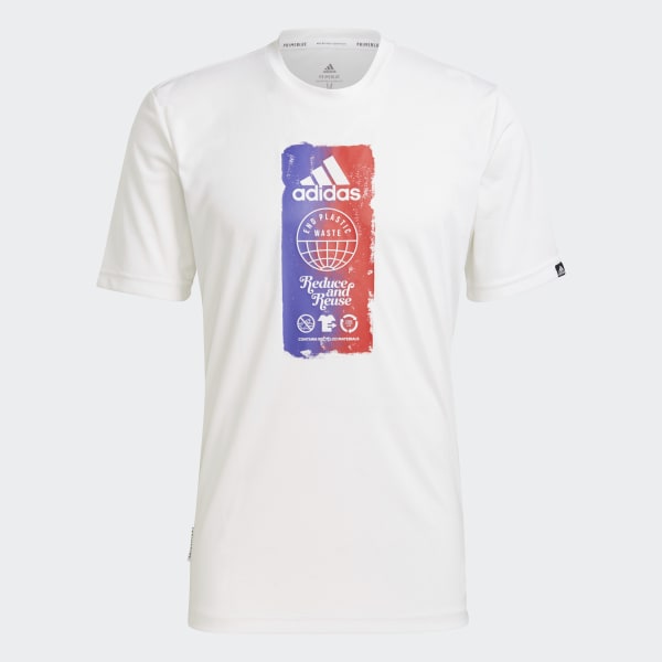 Blanco Polo Estampado Primeblue For The Oceans Icons 28952
