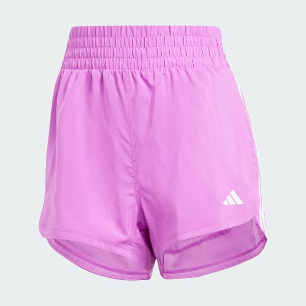 Viola Short da allenamento Pacer 3-Stripes Woven High-Rise