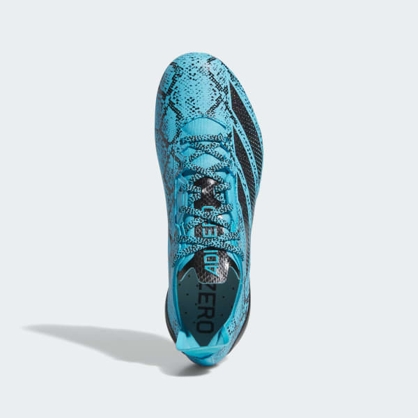 Blue Adizero Electric II Exotic Speed Football Cleats