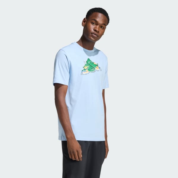 Azul CAMISETA GRAPHIC NOVELTY MINI