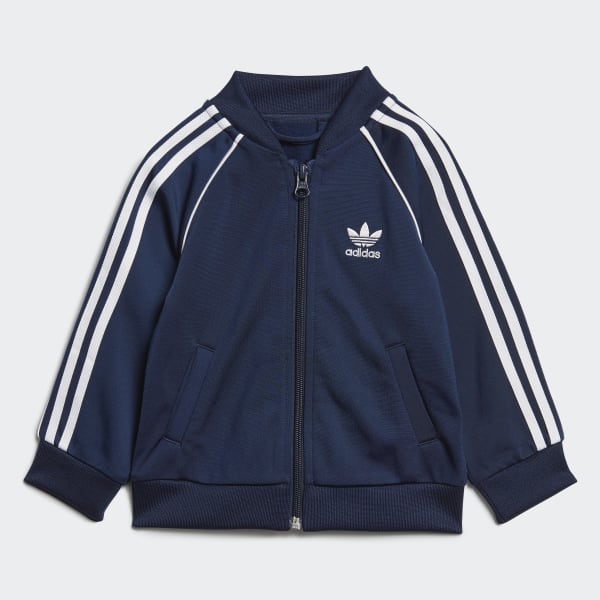 adidas navy sst tracksuit top