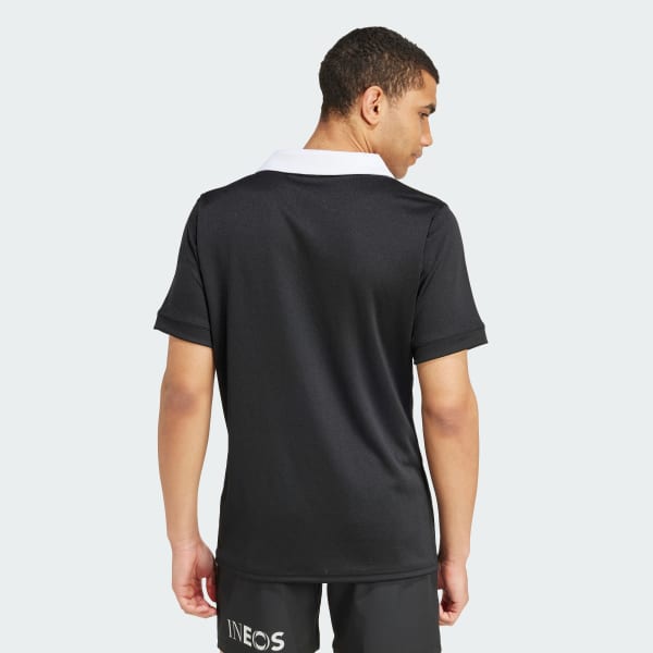 Μαύρο All Blacks Rugby AEROREADY Short Sleeve Jersey