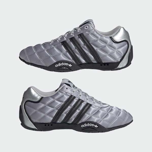 ★人気★ Adidas ADIRACER LO W Silver llic adidas ADIRACER LO W SILVER METALLIC/CORE BLACK/GRAY TWO