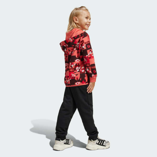 Red Disney Mickey Mouse Jogger Set