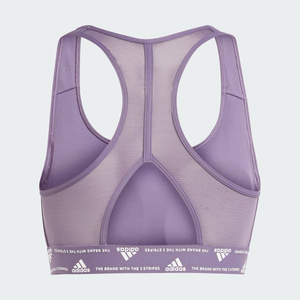 adidas Performance FAST - High support sports bra - orchid/mauve 