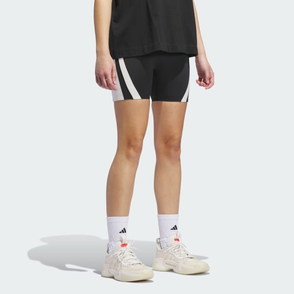 Black adidas Basketball Biker Short